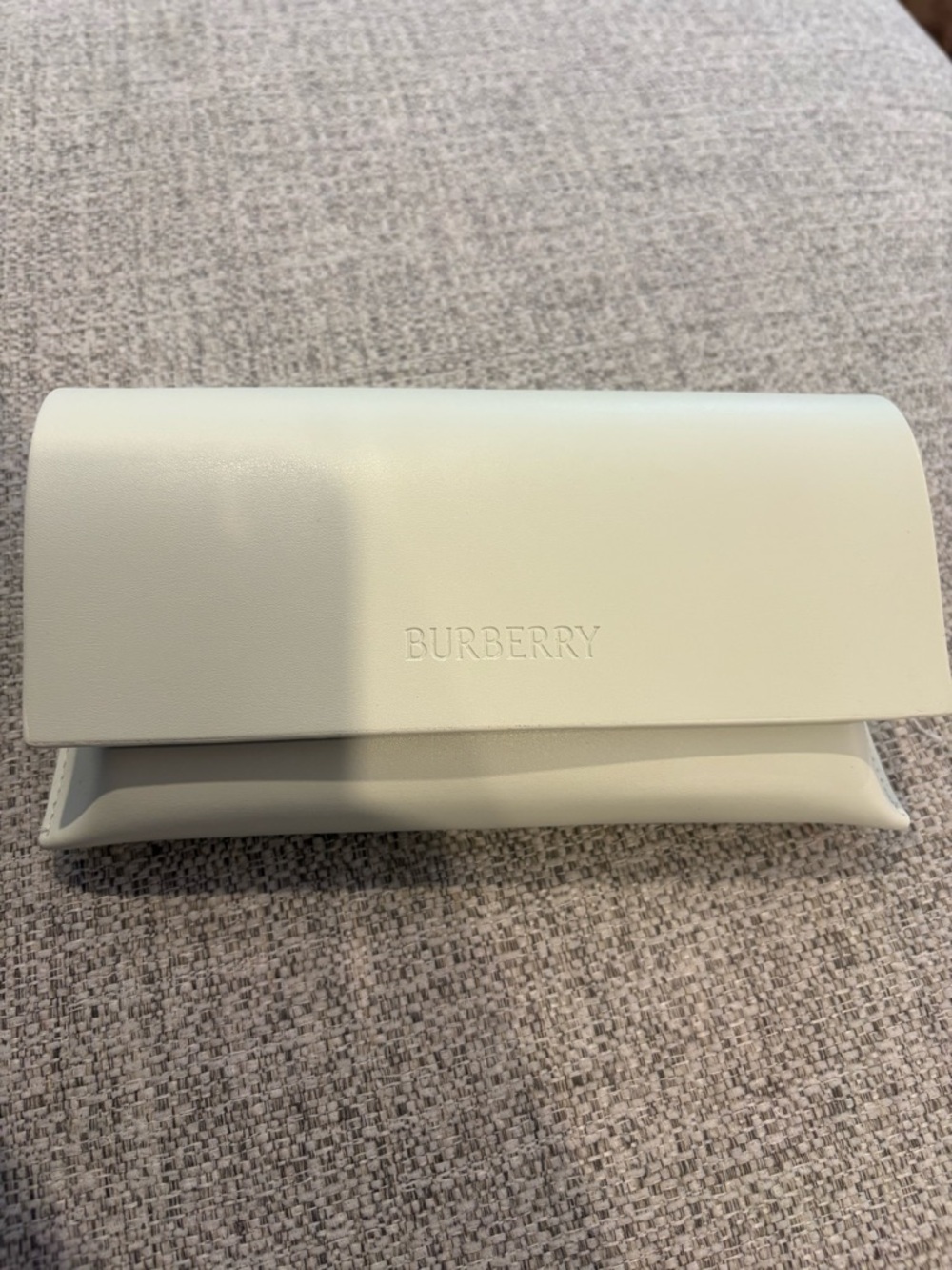 Burberry Silver Frame Black Lens Men's Sunglasses - Picture 5 of 7